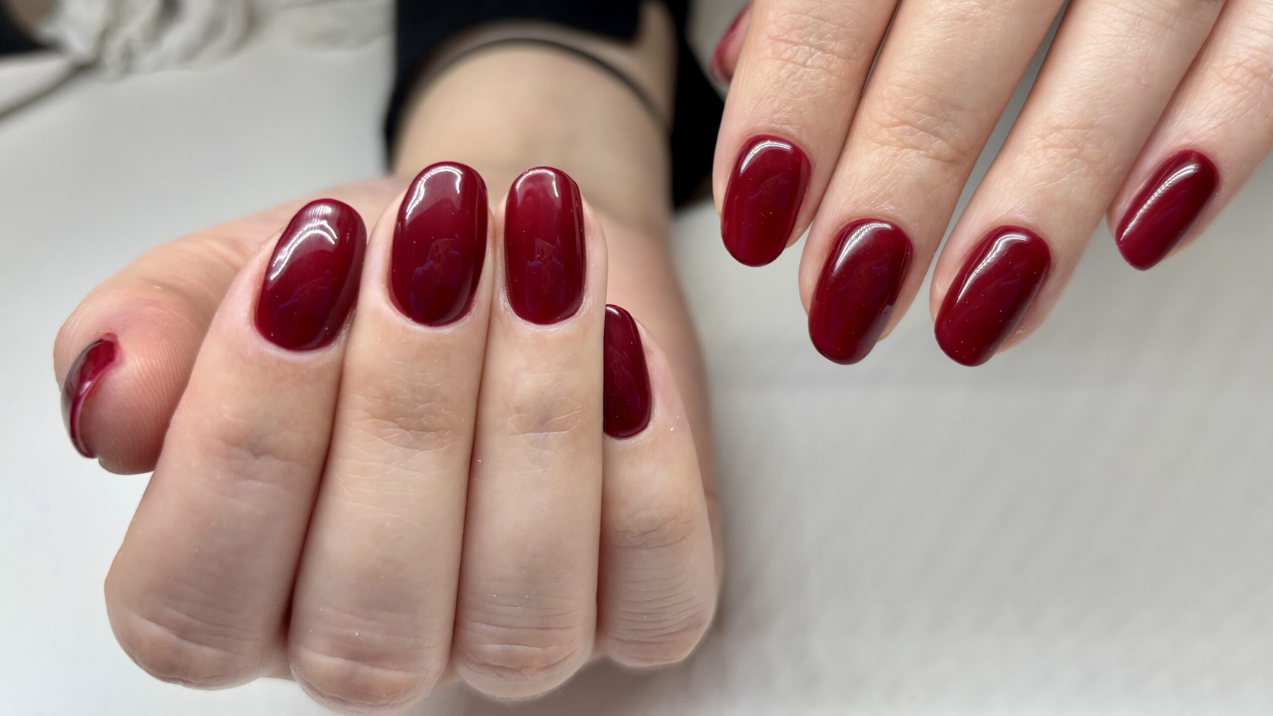 Czerwony Manicure Czerwone Paznokcie Zdjęcia Inspiracje Efekt Pełen Klasyki