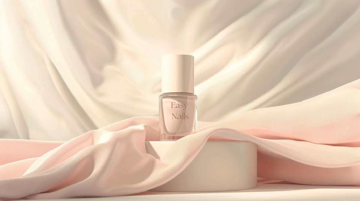 Alabastrowy Lakier Hybrydowy Do Paznokci Marmurowa Lekkość W Neutralnym Odcieniu