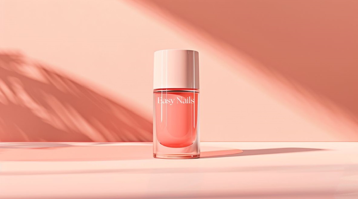 Jasny Koral Lakier Hybrydowy Do Paznokci Ciepły Odcień Letniego Słońca