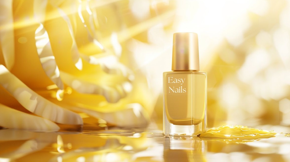 Pastelowy Żółty Lakier Hybrydowy Do Paznokci Promienna Energia Słońca