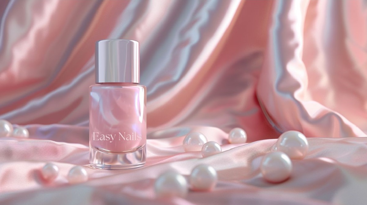 Perłowy Różowy Lakier Hybrydowy Do Paznokci Subtelny Blask Kobiecości