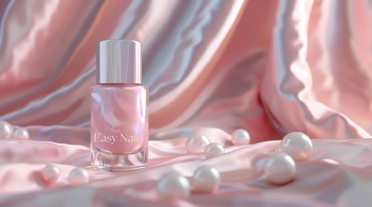 Perłowy Różowy Lakier Hybrydowy Do&nbsp;Paznokci Subtelny Blask Kobiecości